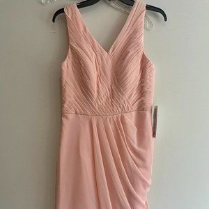 New Azazie Bridesmaid / Formal Dress Pink, with Label Size 8